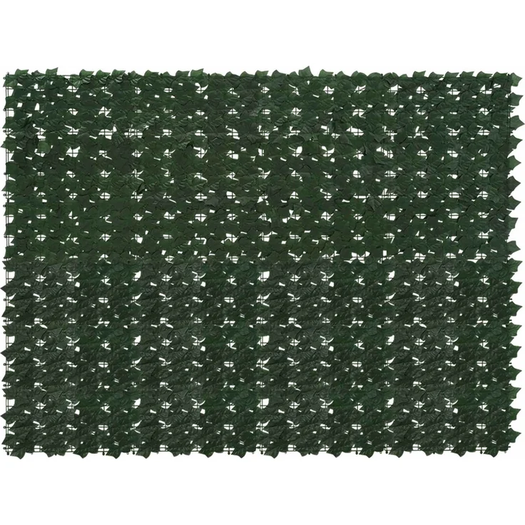 vidaXL Balkonsichtschutz mit Blättern Dunkelgrün 200 x 150 cm 42040632 – Bild 1