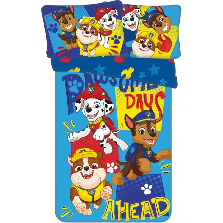 Paw Patrol Bettwäsche für Kleinkinder 100x135 cm 40x60 cm Baumwolle