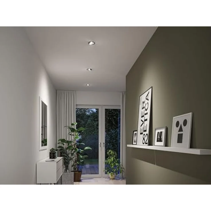 Paulmann 92256 LED Einbauleuchte White Select Aumus 3er-Set Chrom 3 Step Dimmbar – Bild 11