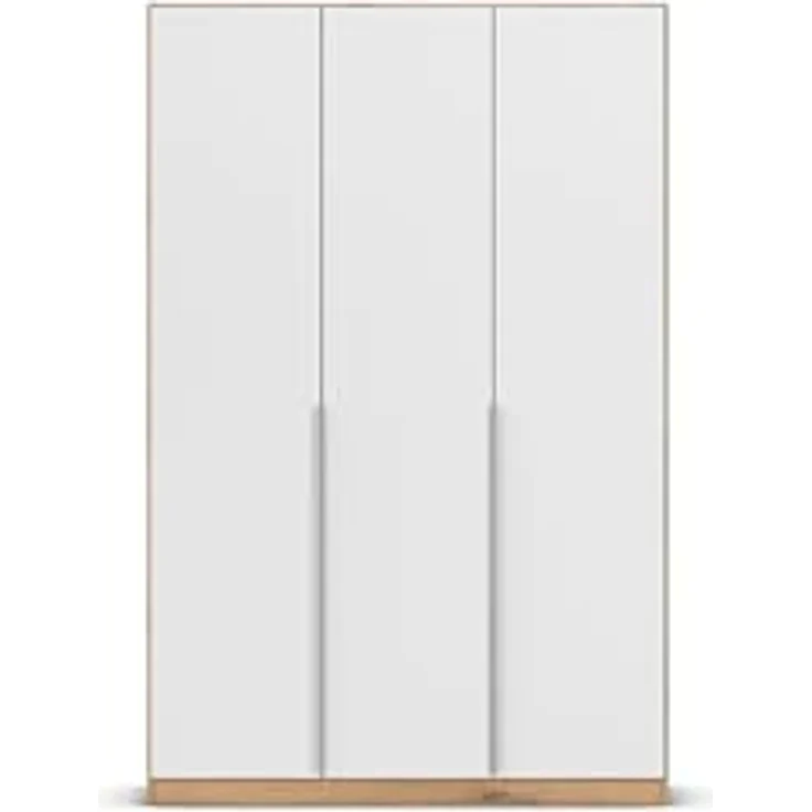 Rauch Möbel Alabama, Kleiderschrank für Schlafzimmer, Kinderzimmer, Wohnzimmer, Garderobe, Flur, 3-türig, mit Zubehör Classic, Farbe Weiß/Eiche Artisan, Holz, Breite 136 cm – Bild 8