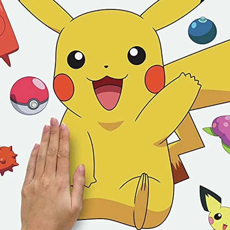 Pokemon Pikachu Riesen-Wandsticker – Bild 7