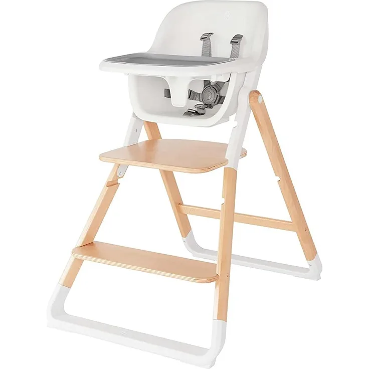 Ergobaby Evolve Hochstuhl-Set mit Babysitz und Tablett Natural Wood