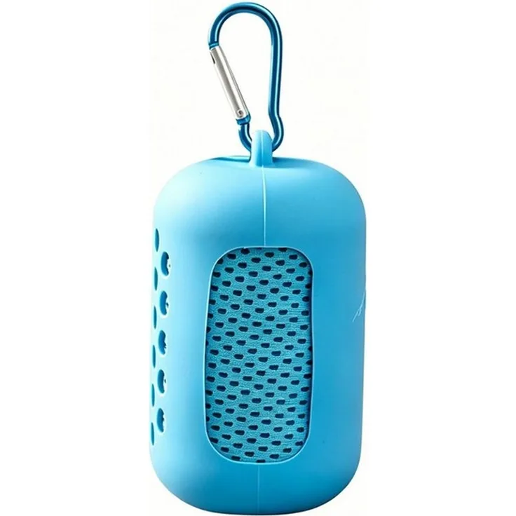 Blusmart Sporthandtuch Kühlendes Sporthandtuch, (Schnelltrocknendes Handtuch), Zweiteiliges Set (Silikonbezug + Handtuch)