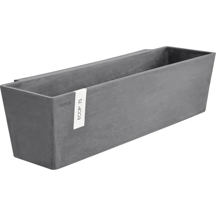 ECOPOTS Blumentopf MANHATTAN L Grey, BxTxH: 17,2x17,515 cm – Bild 5