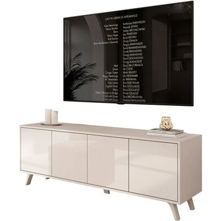 Lookway TV-Schrank SANAYI in Kaschmir mit eleganten Füßen Breite: 156 cm – Bild 4