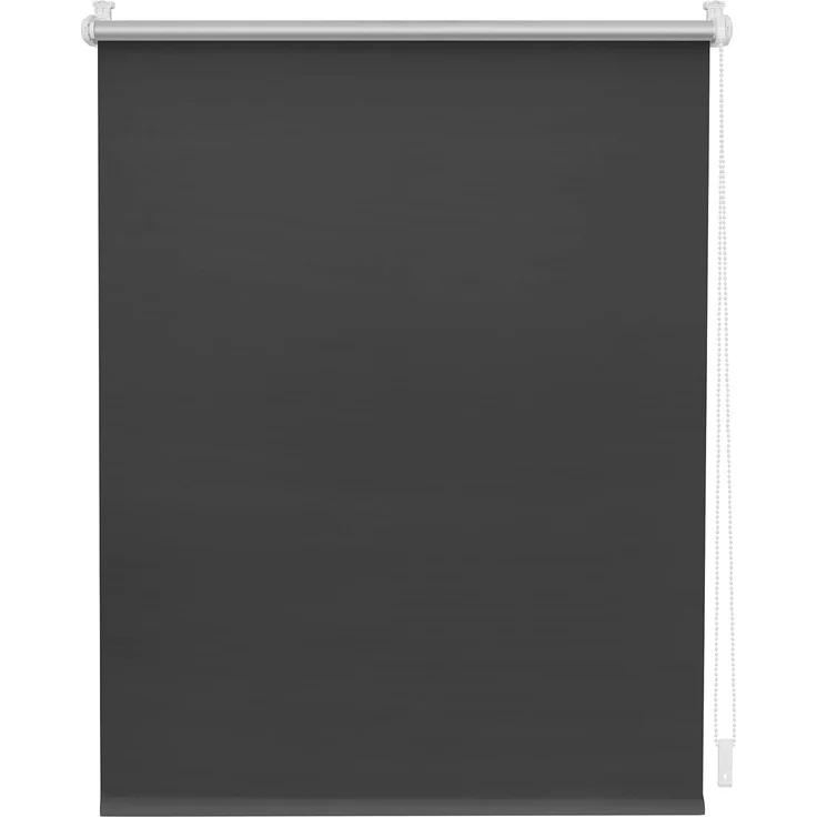 Lichtblick Sonnenschutzsysteme GmbH Thermo-Rollo Vancouver 85 cm x 150 cm (BxL) Anthrazit Verdunkelnd & Thermofunktion; Klemm- und schraubbar; Energiesparend – Bild 1