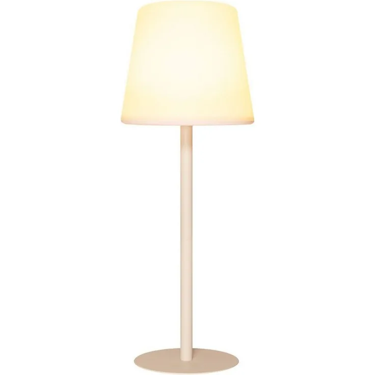 Coen Bakker Deco BV LED Außen-Tischleuchte Akku Tischlampe Multicolor mit 8 Einst. IP44, verschiedene Lichteffekte, LED fest verbaut, Kaltweiß, Warmweiß