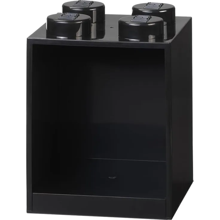 Lego 'Storage Brick' 4 Noppen 16 x 16 x 21 cm Polypropylen schwarz
