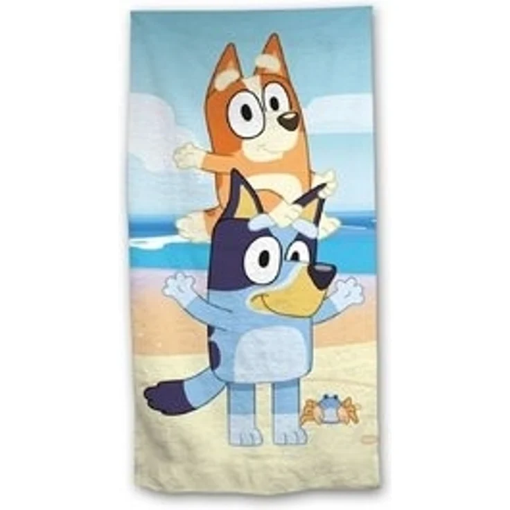 Bluey Kinder Strandtuch – Weiches & schnelltrocknendes Badehandtuch 70x140 cm – Bild 4