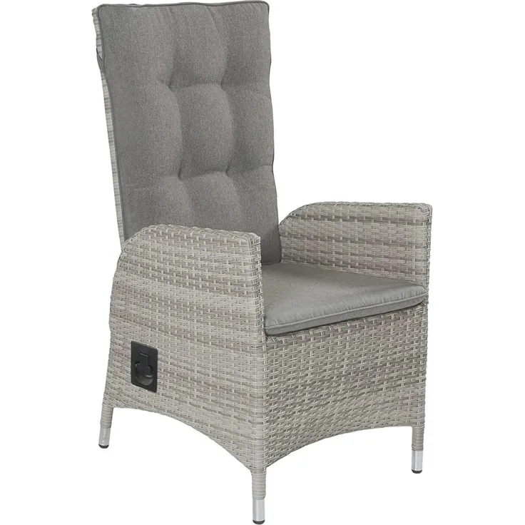 LC Garden LC Garden Positionsstuhl Verstellsessel Roma Dining grau