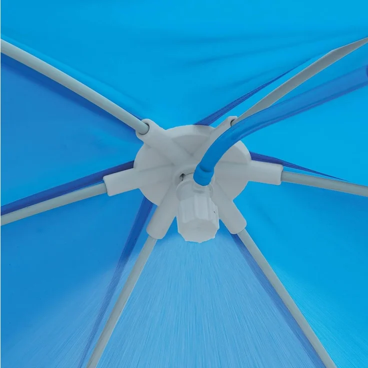 Intex 28209NP Metallrahmen-Pool mit Überdachung, Laminiertes Vinyl blau, Ø 183x165 cm – Bild 4