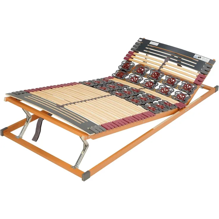 FMP Matratzenmanufaktur 7 Zonen Teller-Leisten Lattenrost Rhodos Komfort KF 90x200