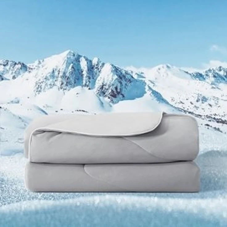 Elemuse Sommerbettdecke Kühldecke Sommerdecke, Selbstkühlende Atmungsaktive Extraleicht Decke, Füllung: 30% Lenzing Tencel und 70% Polyester (63% Polyester und 37% SORONA), Kühlfaser Wohndecke für Sommer, OEKO-TEX® – Bild 6