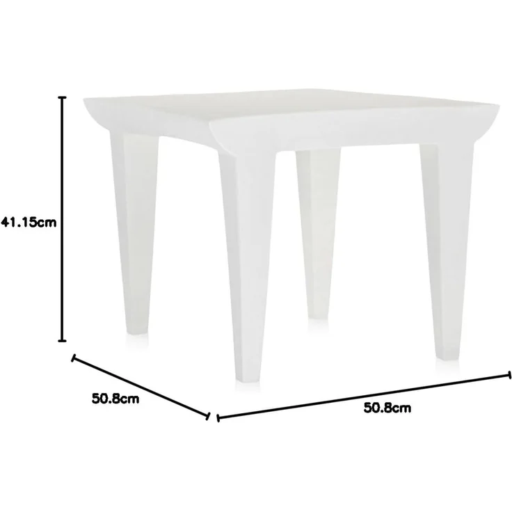 Kartell Bubble Club, Tisch, Weiß – Bild 3