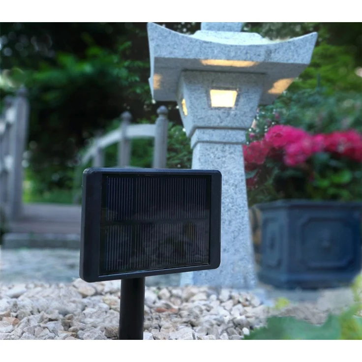 Dehner Solar LED-Universalbeleuchtung, Ø LED-Kopf 3 cm, Kunststoff, schwarz – Bild 3