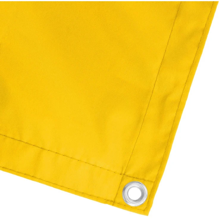 vidaXL Balkonsichtschutz Gelb 110x700 cm Oxford-Stoff 42030804 – Bild 2