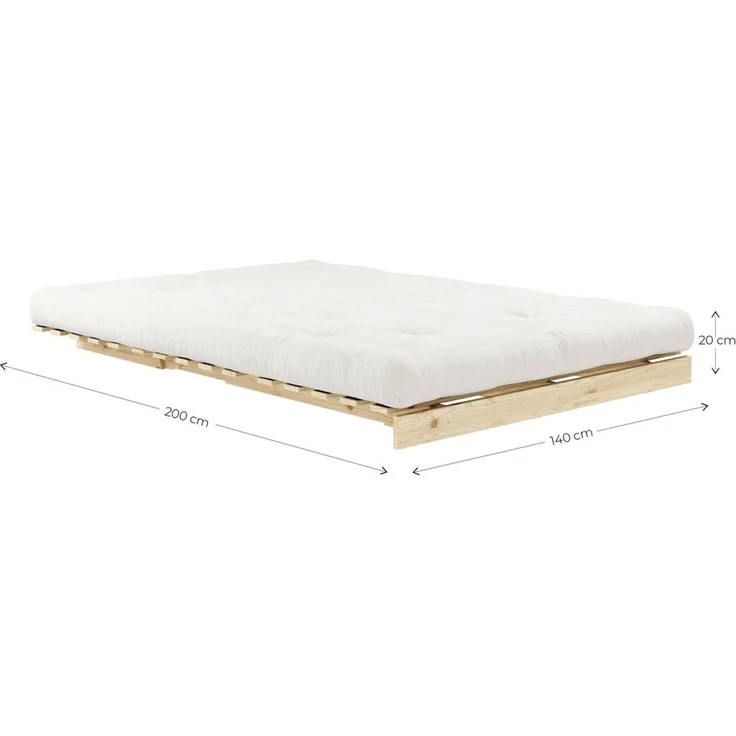 Schlafsofa Klappsofa ROOTS 140 Cord Soft Cream von KARUP – Bild 8