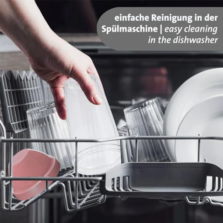 Westmark Mix- und Schüttelbecher Maxi 0,5 L rosa – Bild 8