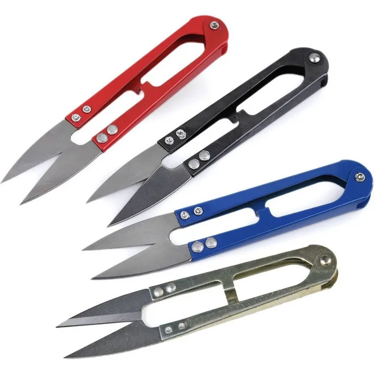 maDDma Universalschere Fadenschere aus Edelstahl 11 cm Garnschere Handarbeitsschere