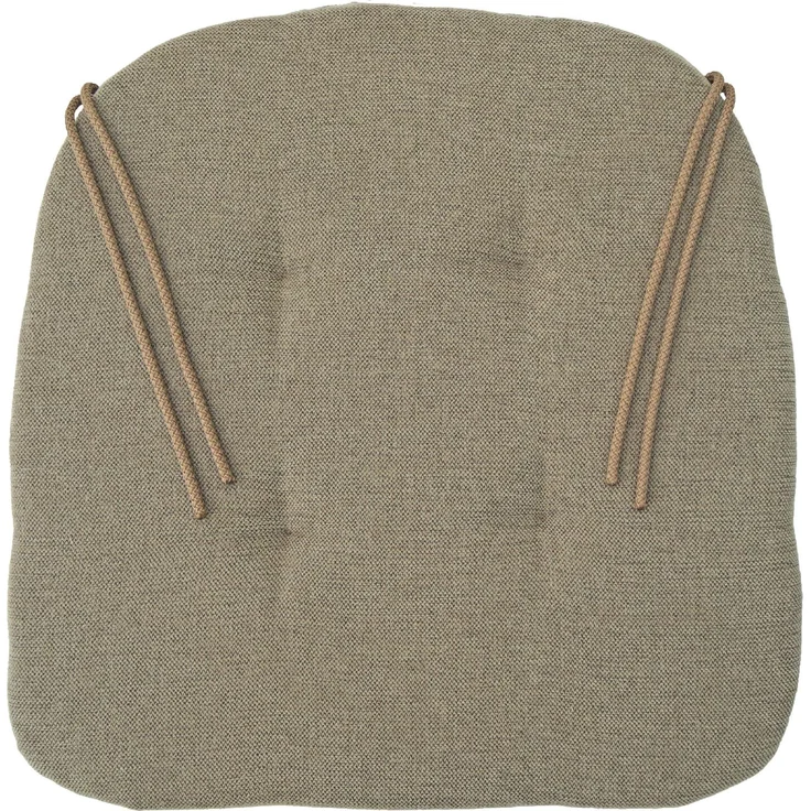 Stuhlkissen REMEMBER FULDA LBH 42x42x4 cm braun