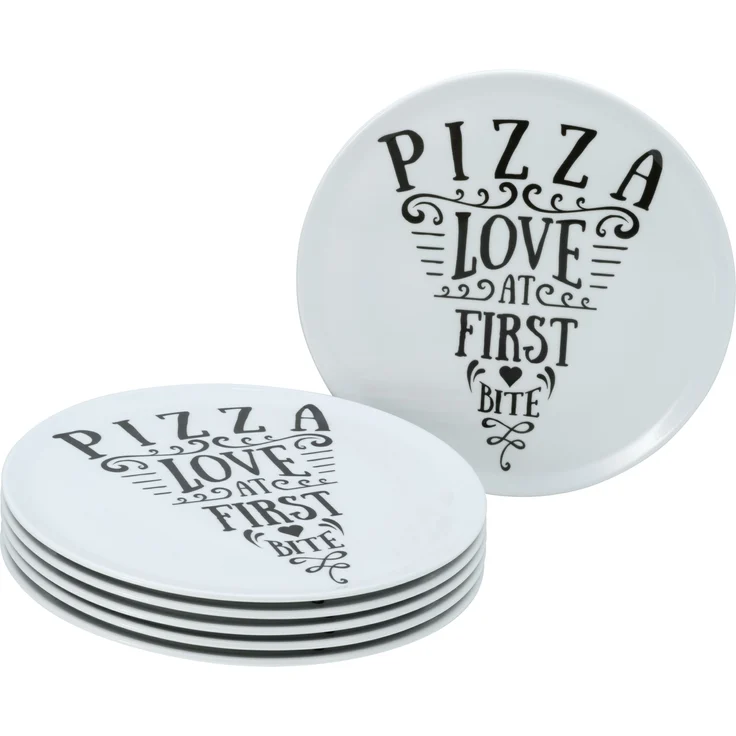 Europa Weiss, Pizzateller 6-tlg (mo) – Bild 1