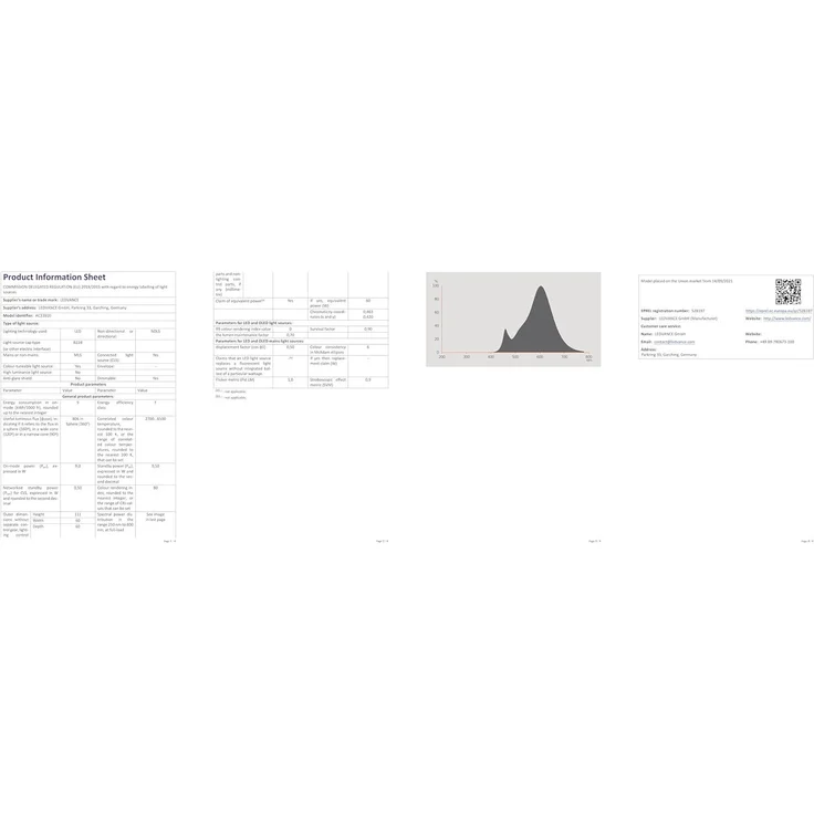 LEDVANCE SMART+ WiFi Classic Abstimmbar Weiß 60 9 W/2700. .. 6500 K B22d – Bild 11