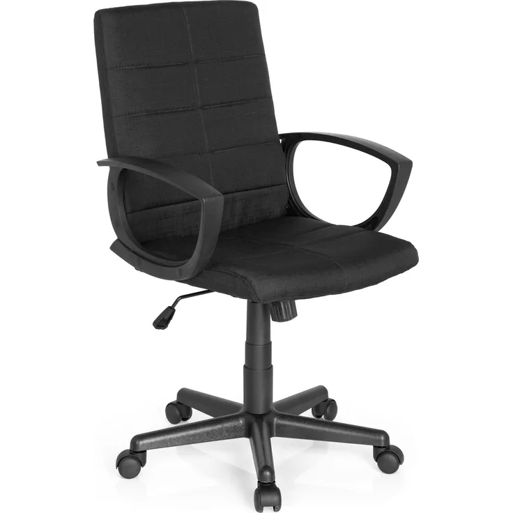 MyBuero Home Office Bürostuhl STAR-TEC CL300 Stoff Schwarz