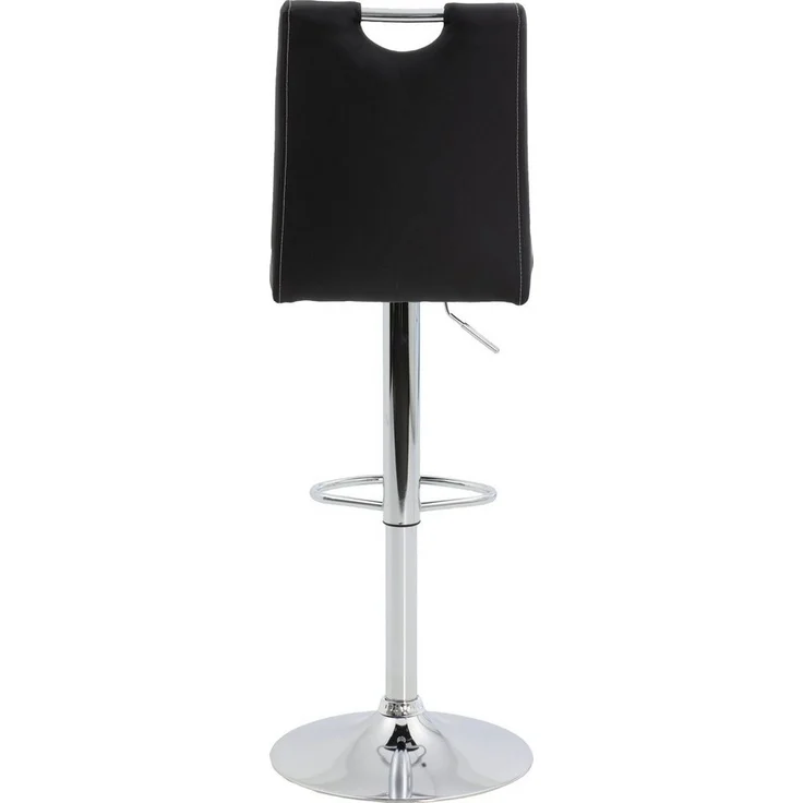 2er Set Barhocker Miranda - Kunstleder Schwarz – Bild 2
