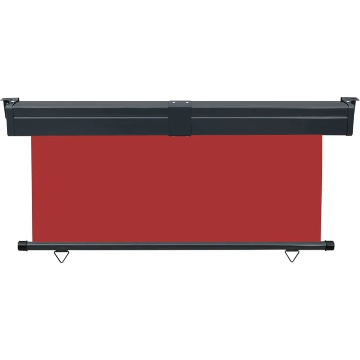 vidaXL Balkon-Seitenmarkise 165x250 cm Rot 48433 – Bild 3