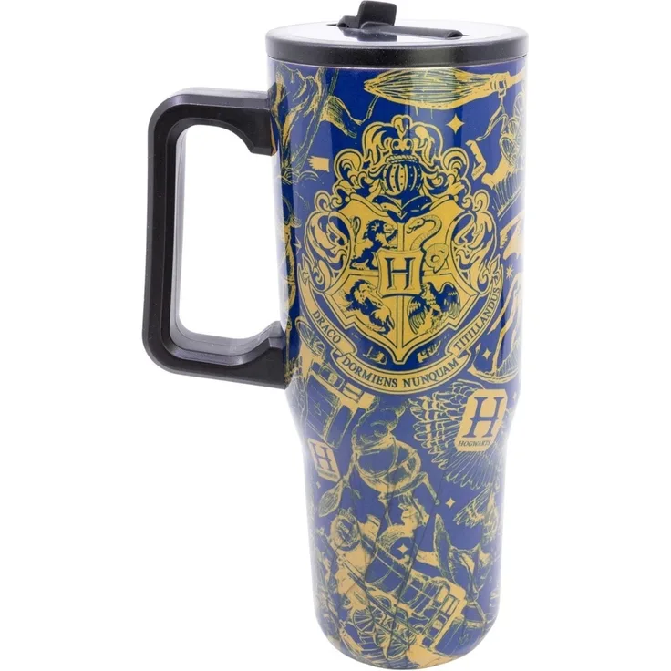 Harry Potter Cool Sipper Mug 920 ml Thermo Trinkbecher mit Griff