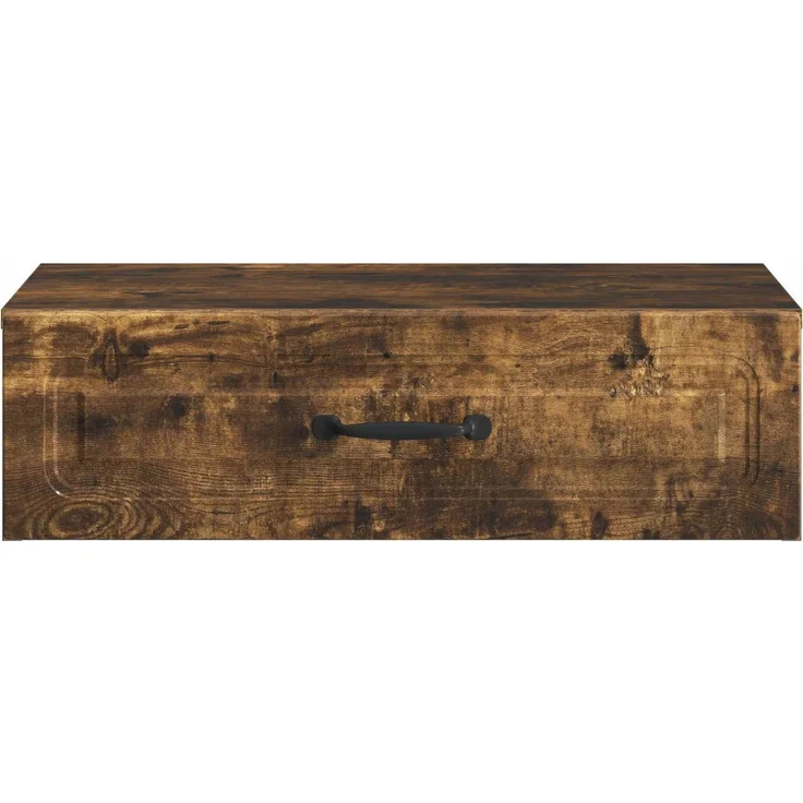 vidaXL Wandmontierter Beistelltisch Geräucherte Eiche Holzwerkstoff 899340 – Bild 4