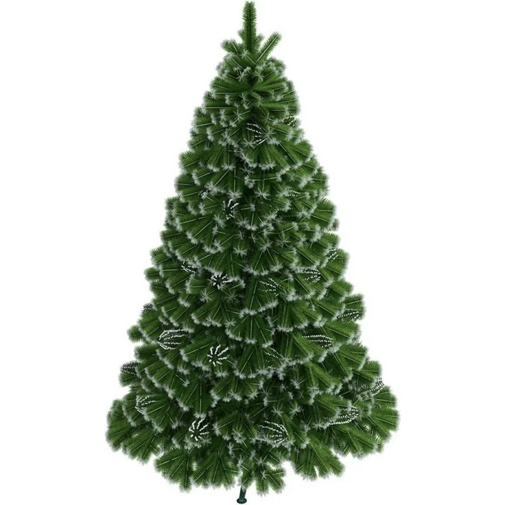 QLS Künstlicher Weihnachtsbaum NK9, Kieferbaum, Tannenbaum Rosa mit Ständer 150-250 cm Christbaum Wohnzimmer – Bild 2