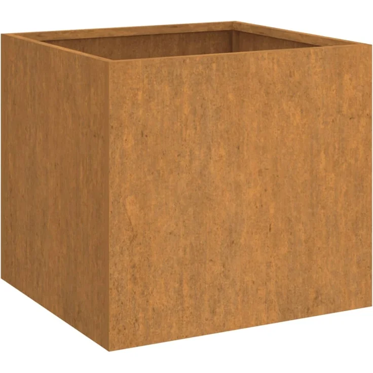 vidaXL Pflanzkübel 49x47x46 cm Cortenstahl 821551 – Bild 1