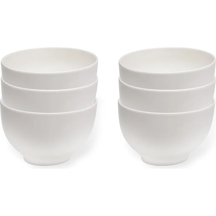 vivo | Villeroy & Boch Group Basic White Müslischale ø 12 cm 6er Set – Bild 1