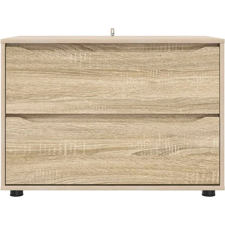 vidaXL Aufbewahrungsschrank 80 x 48 x 57 cm Holzwerkstoff Sonoma-Eiche 888819 – Bild 8