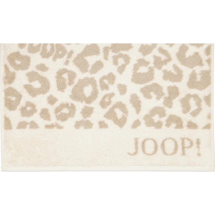 JOOP! Handtuch JOOP! Gästetuch, Handtuch oder Duschtuch Leo Allover creme 1707-36, 100% Baumwolle – Bild 2