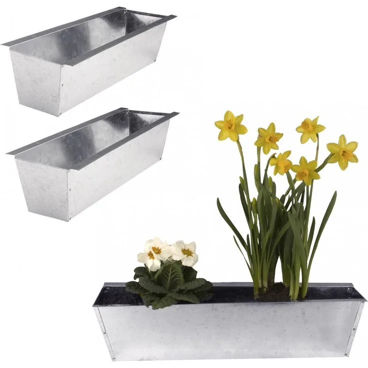 Thats Shopping Blumenkasten für Europalette 2x verzinkt 1 Stück
