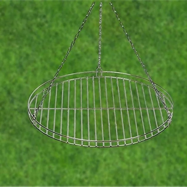 Huber Grillgeräte Schwenkgrill mit Edelstahl Rost, Höhe 160 cm, Ø 50 cm – Bild 5