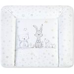 Wickelauflage "Softy", Häschen und Eule