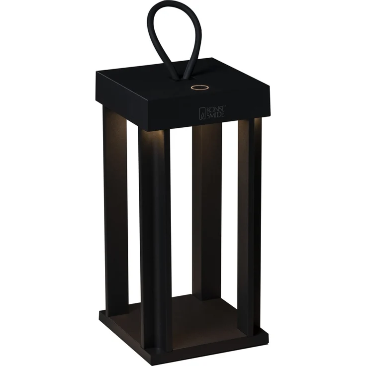KONSTSMIDE 7819-750 USB Laterne Cannes schwarz 42cm dimmbar – Bild 2