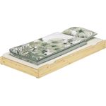 Erst-Holz Bettkasten als Zusatzbett für unsere Etagenbetten - Kiefer Natur - 90.10-S7