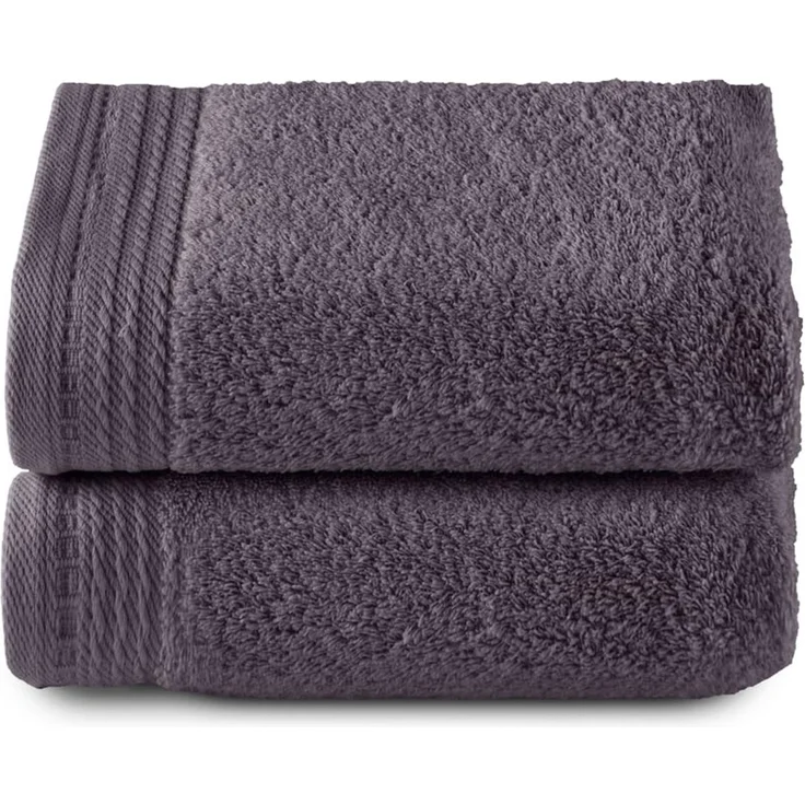 Top Towel - Premium - Große Badetücher - Badetücher - 2 Handtücher - 50x100 cm - 100 % Baumwolle - 600 Gramm - Marengo