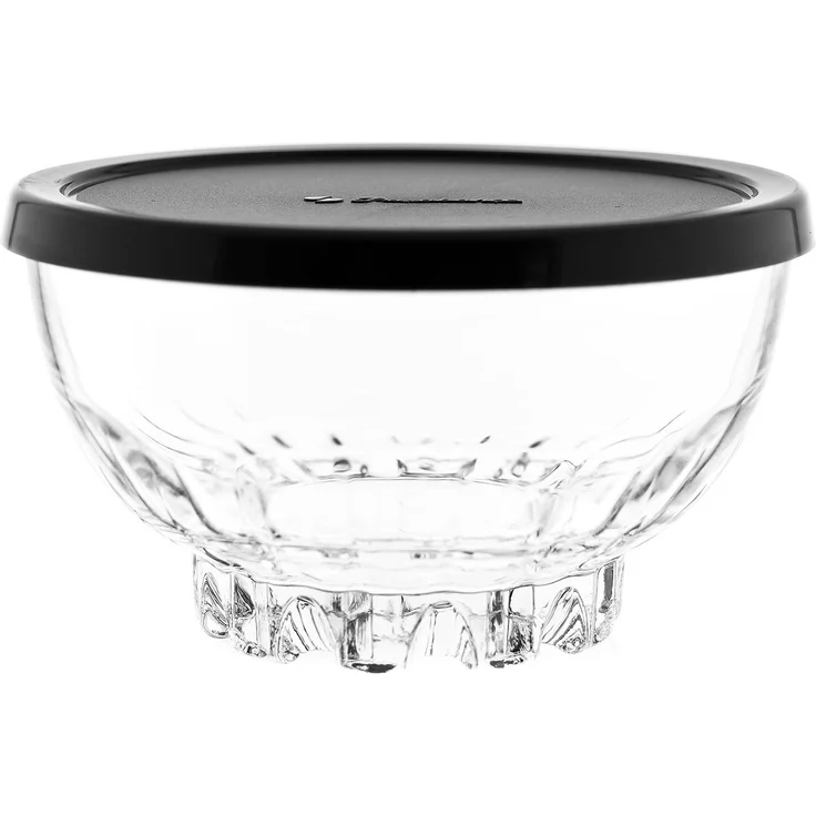 Pasabahce Mousse Glasschalen mit Deckel - 4er Set Ausfbewahrungsbehälter – Bild 2