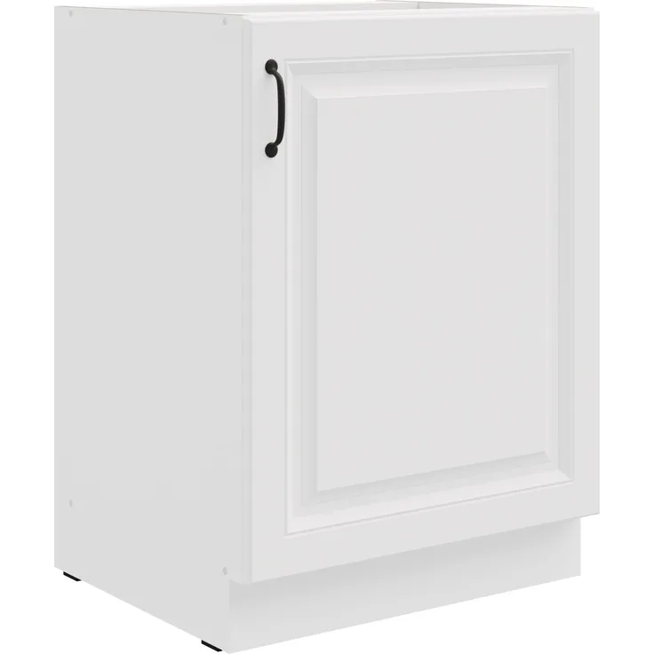 Unterschrank 60cm Stilo Weiss Küchenzeile Küchenblock Küche Landhaus Einbauküche