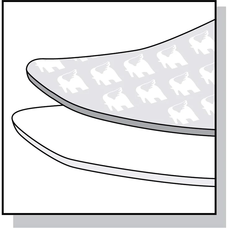 Gimi Legno Tech Bügelbrett aus Holz, Bügelfläche 117x34 cm – Bild 2