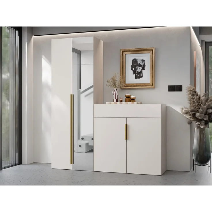 Garderoben-Set Kerkin II (Farbe: Sandfarben)