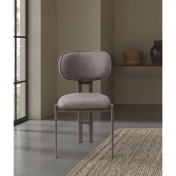 Skye Decor 'Muriz - 4963' Stuhlset (2-teilig), Aschgrau / Cappuccino, 43 x 83 x 47,5 cm – Bild 1
