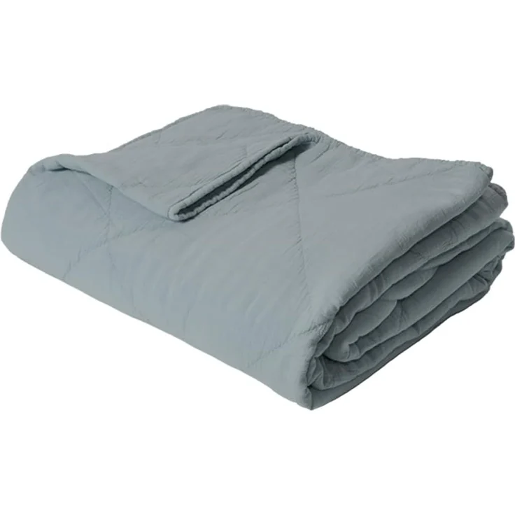 Decke Überwurf 100% Baumwolle 140 x 200 cm Skandinavisch Kit – Bild 9