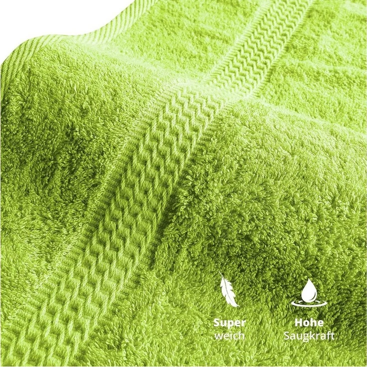 TRENDBUY24 Handtuch Set Handtücher Duschtücher Gästetücher Baumwolle Frottee Premium 4er Set, 100% Baumwolle (4-St), Duschtuch – Bild 1