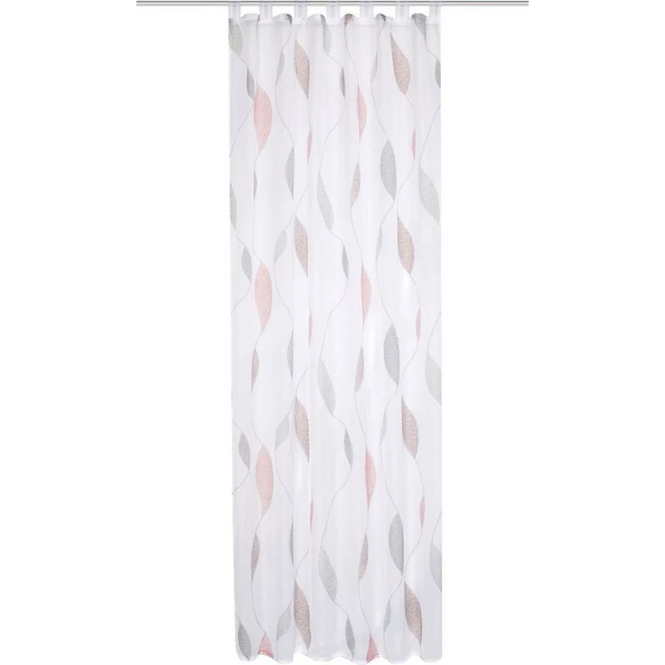 HOME WOHNIDEEN Gardine PAOLO, Schlaufen (1 St), halbtransparent, Voile, halbtransparent – Bild 2